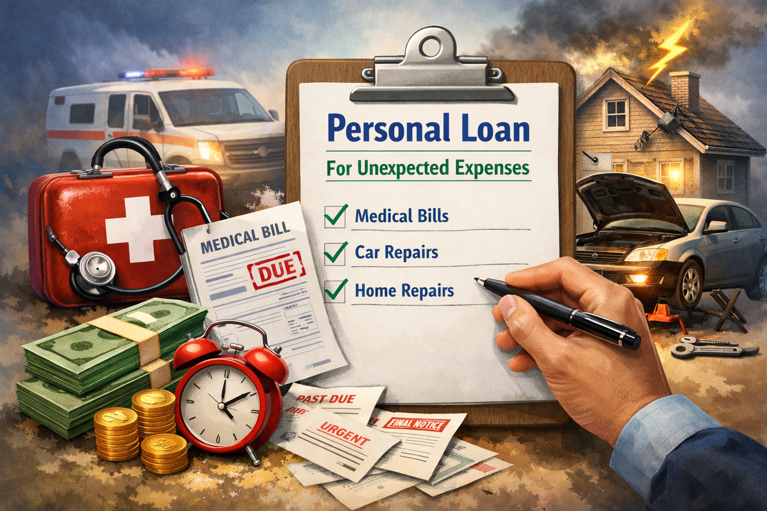 How to Use a Personal Loan to Cover Unexpected Expenses